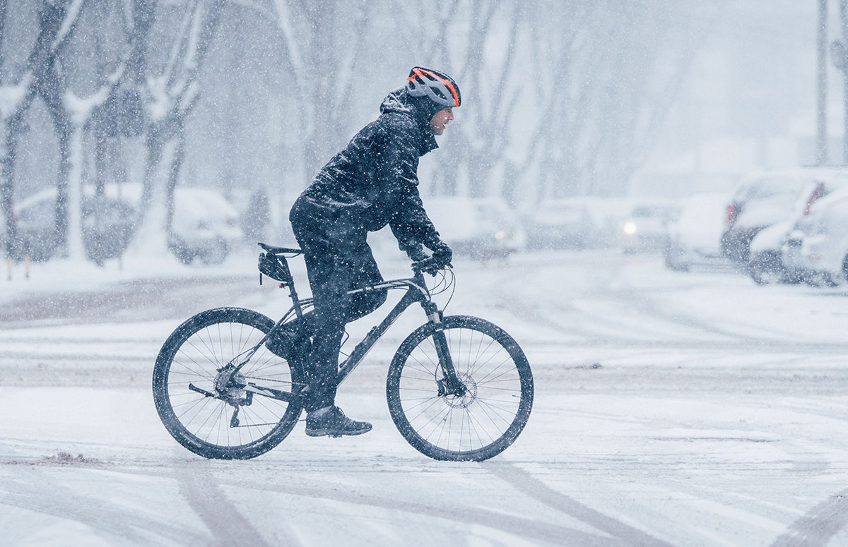 winter cycling